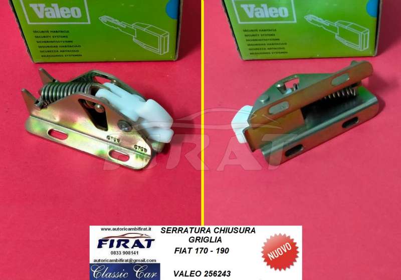 SERRATURA CHIUSURA GRIGLIA FIAT 170 - 190 (256243)